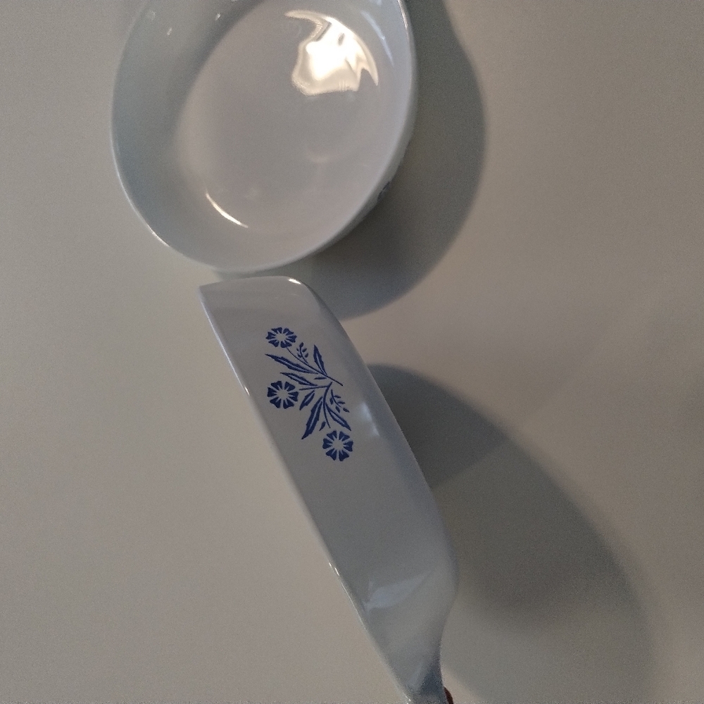2 Vintage Corning Ware Cornflower Blue P-83-B Sauce Pan Skillets - Picture 8 of 10